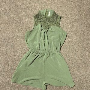 Green romper